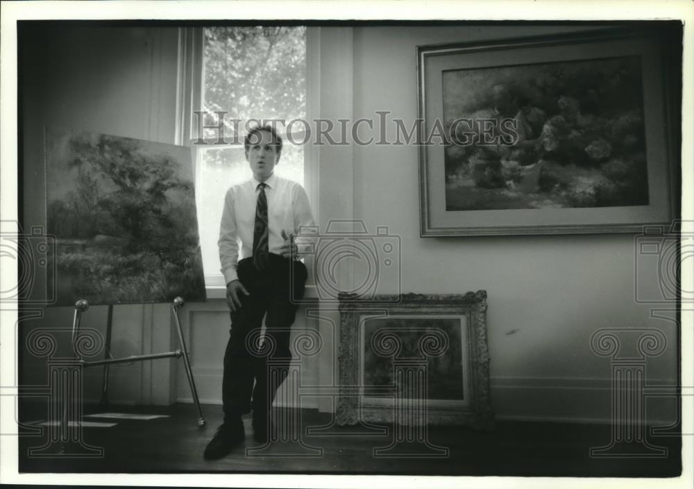 1993 Press Photo Twelmeyer-Krumbholz Fine Arts &amp; The Autograph Alcove, Wauwatosa - Historic Images