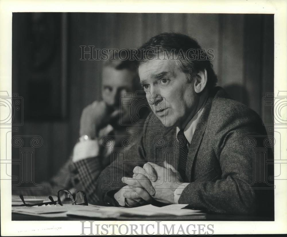 1983 Press Photo David Tarr University of Wisconsin-Madison Athletic Board - Historic Images