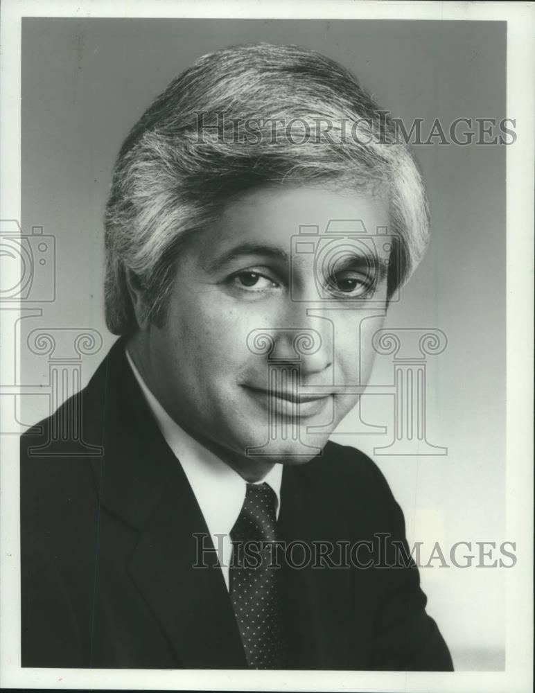 1985 Press Photo Anthony D. Thomopoulous president of ABC Broadcast Group - Historic Images