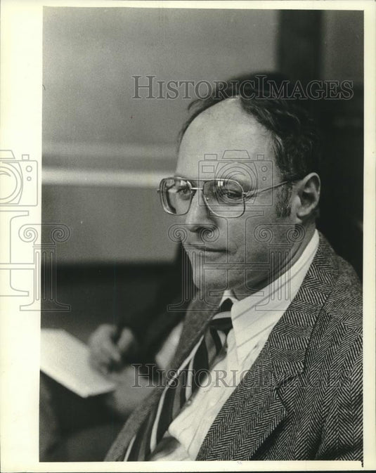 1982 Press Photo Walter Tarmann, Park and Planning Director Waukesha, Wisconsin - Historic Images