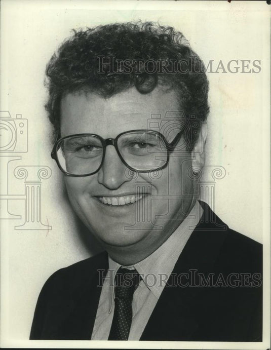 1983 Press Photo Howard Stringer, executive producer of CBS Evening News - Historic Images