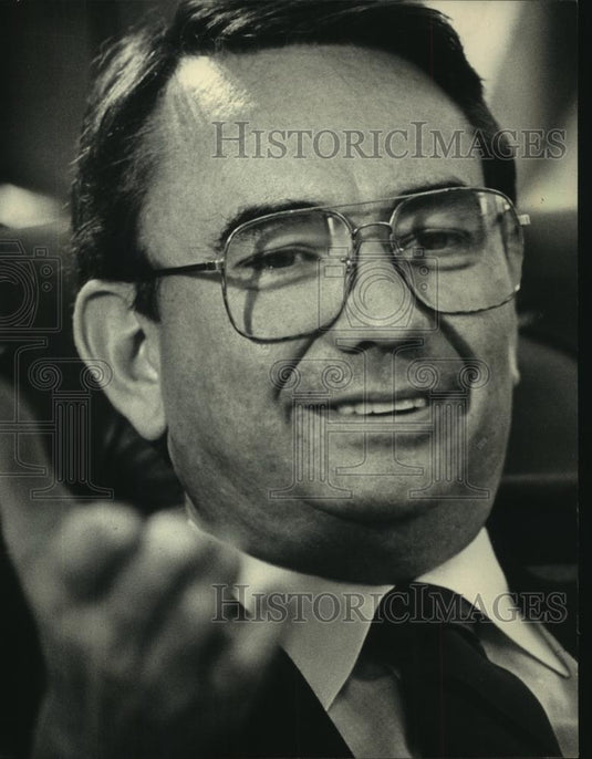 1987 Press Photo Governor Tommy G. Thompson - mjc11698 - Historic Images