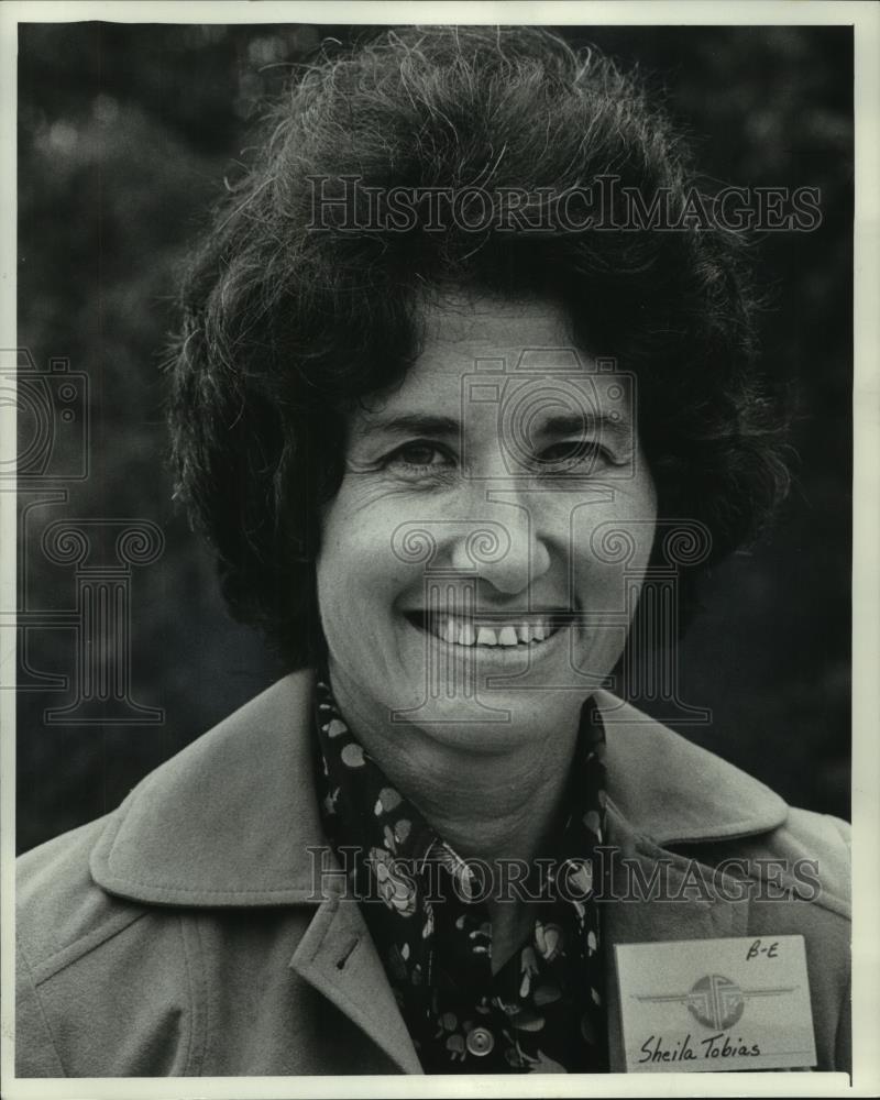 1978 Press Photo Sheila Tobias, author and manager Overcoming Math Anxiety. - Historic Images
