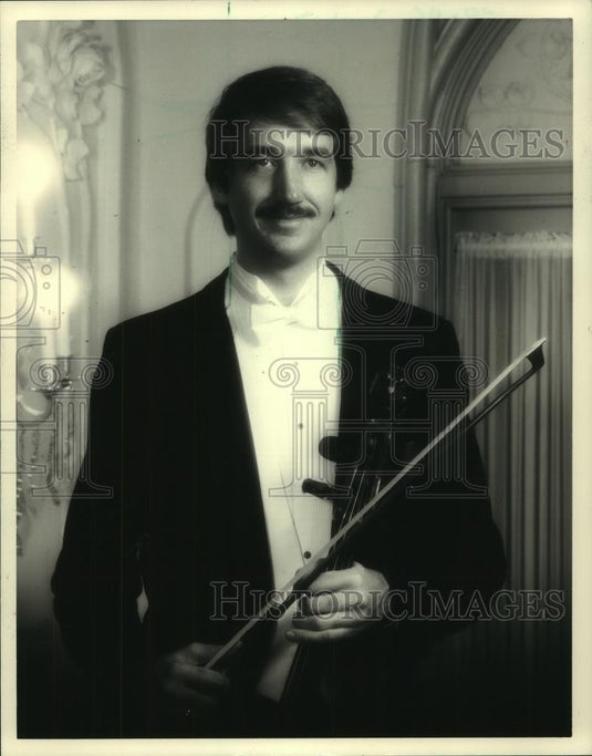 1988 Press Photo Scott Tisdel, Cellist, Milwaukee Chamber Orchestra - mjc12910 - Historic Images