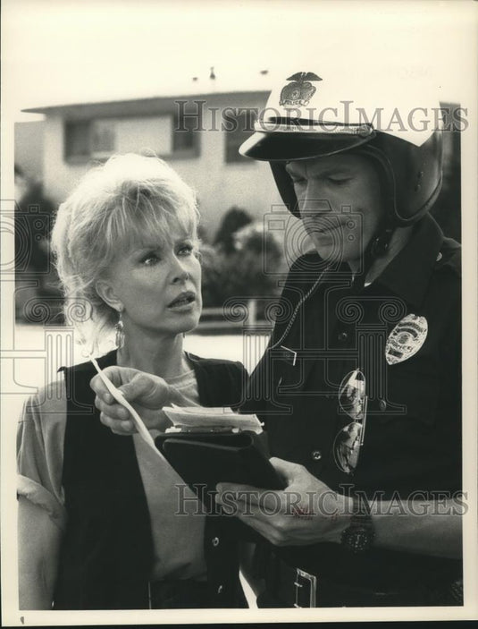 1989 Press Photo Barbara Eden, "Brand New Life" - nop24914 - Historic Images