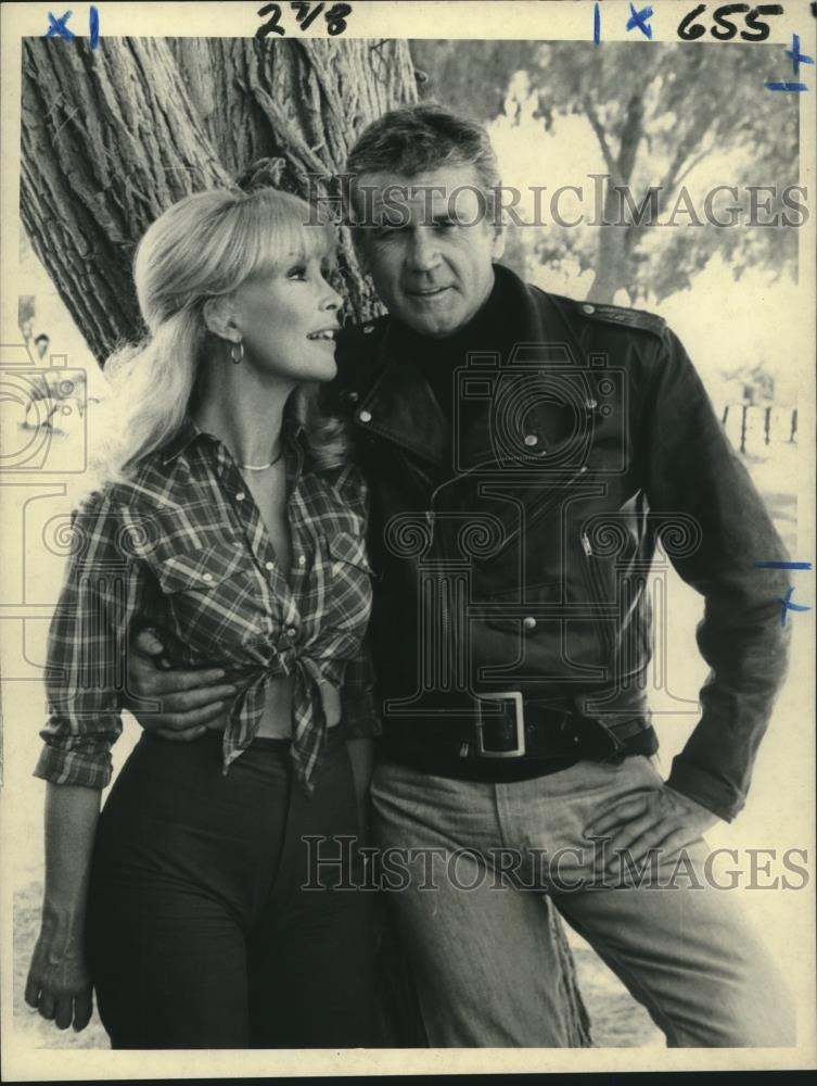 1982 Press Photo Barbara Eden & Don Murray, "Return of the Rebels" - nop24919 - Historic Images