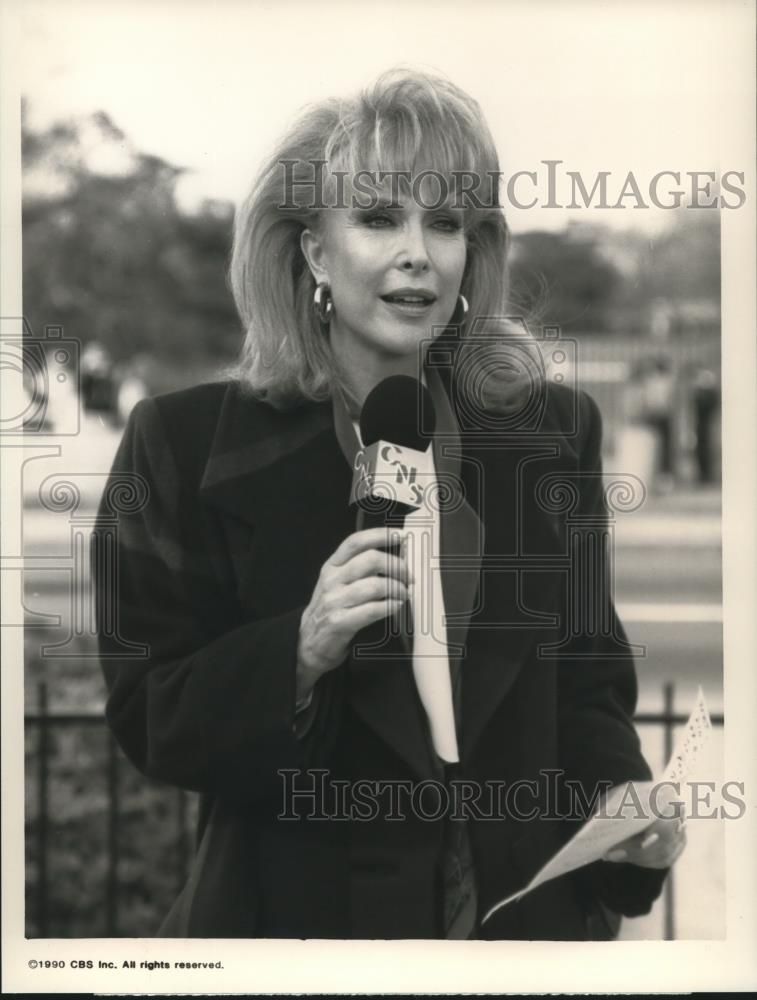 1990 Press Photo Barbara Eden, &quot;Her Wicked Ways&quot; - nop24923 - Historic Images