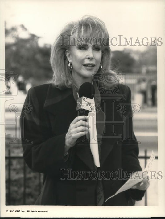 1990 Press Photo Barbara Eden, "Her Wicked Ways" - nop24923 - Historic Images