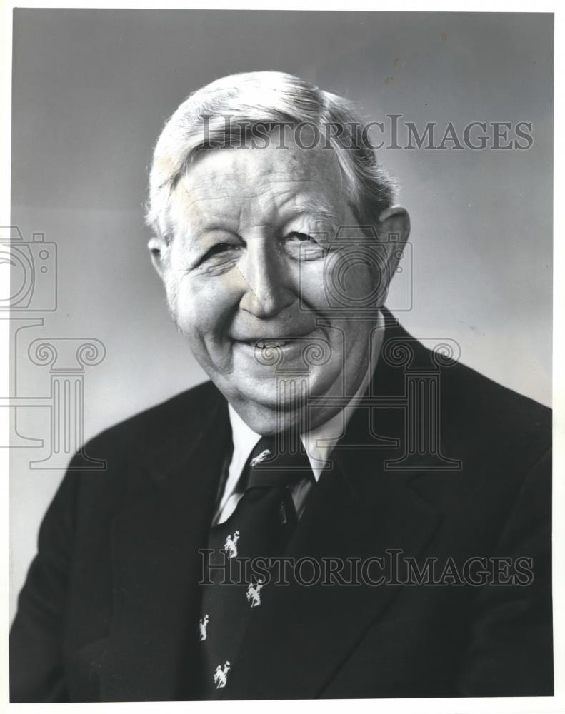 1978 Press Photo Aubrey Wagner of Tennessee Valley Authority - abna25943 - Historic Images