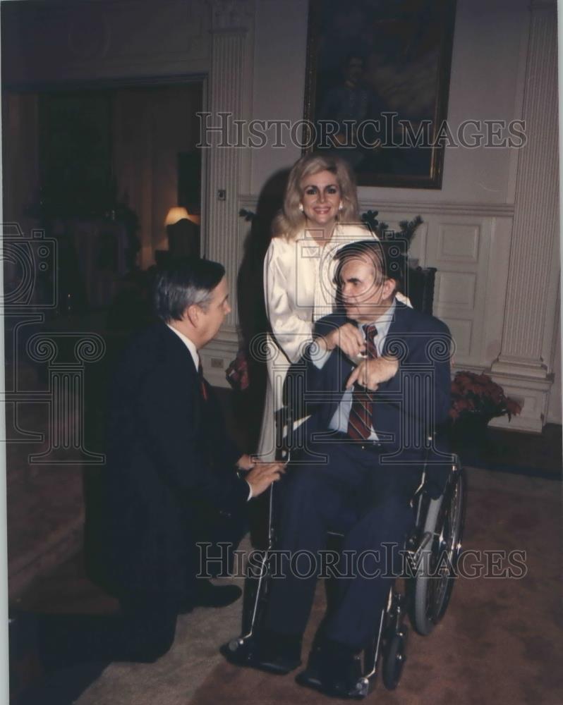 1986 Press Photo Governor and Mrs. George Wallace - abna35284 - Historic Images
