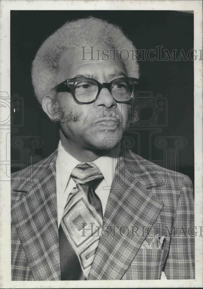 1976 Press Photo Adam Kellam, Teacher in Huntsville, Alabama - abna35331 - Historic Images