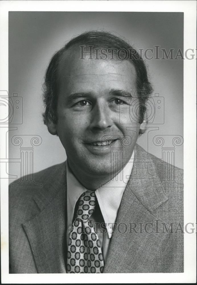 1977 Press Photo A. Fox de Funiak, III, First National Bank of Birmingham - Historic Images