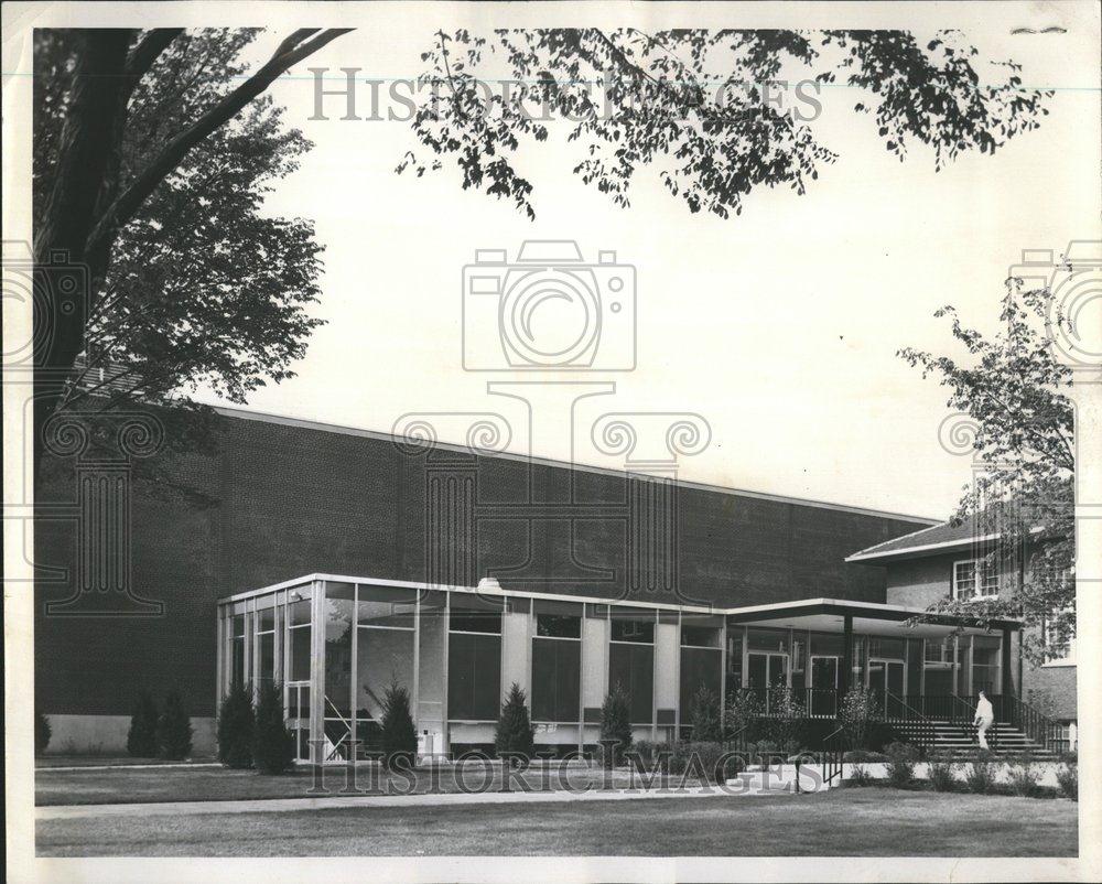 1959 Press Photo North Park College Gymnasium - RRV65931 - Historic Images