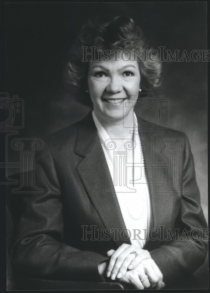 1989 Press Photo Lyn Frederickson, Mitral Valve Prolapse Center of Alabama - Historic Images