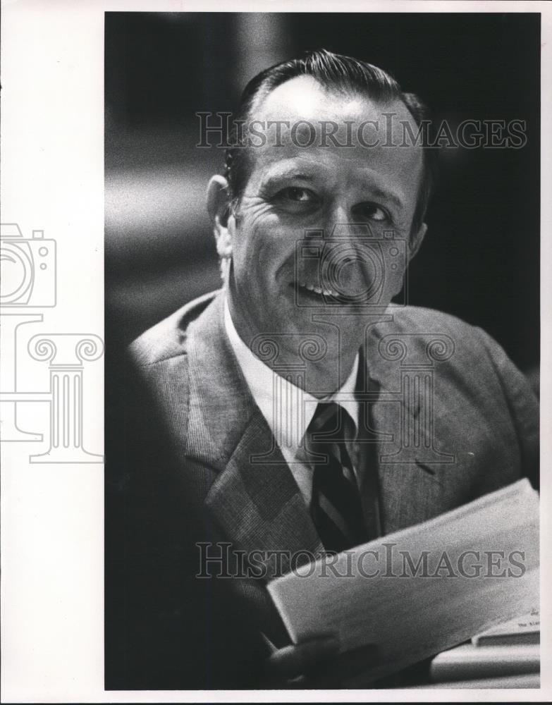 1989 Press Photo Bill Cabaniss, State Senator, Alabama - abna29109 - Historic Images