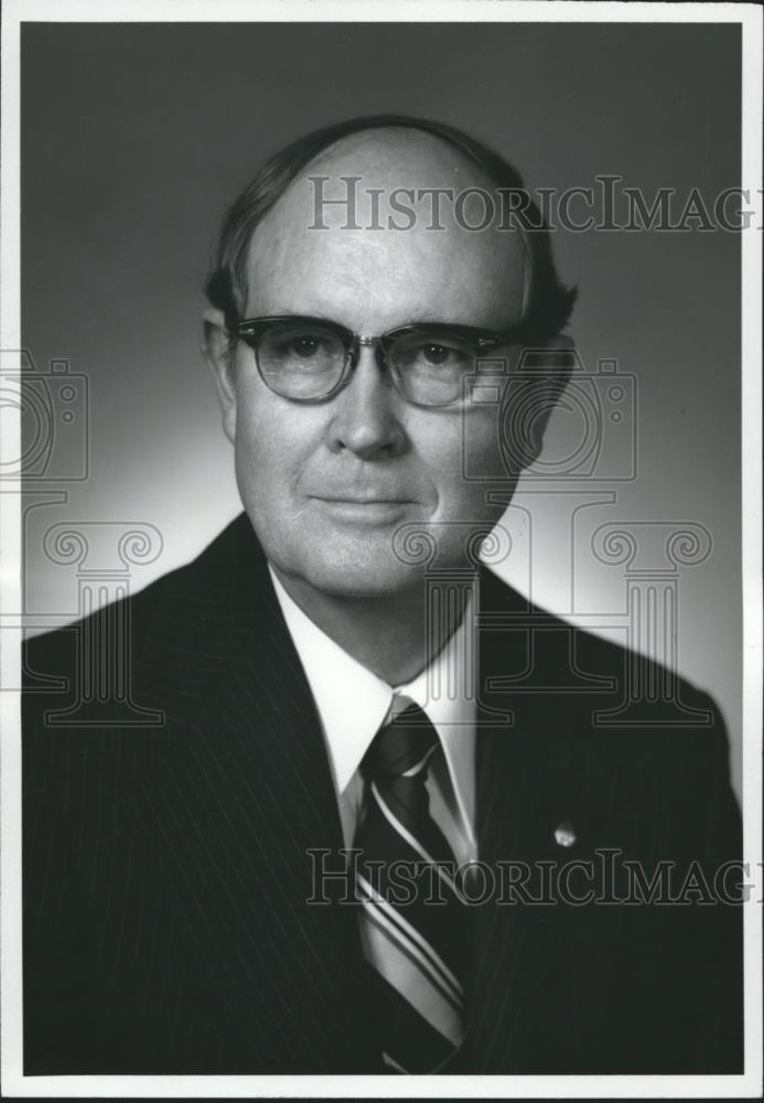 1978 Press Photo American Cast Iron Pipe Co. President Kenneth Daniel, Alabama - Historic Images