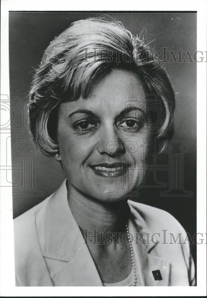 1981 Press Photo Betty Collins, Birmingham City Council, Alabama - abna29295 - Historic Images