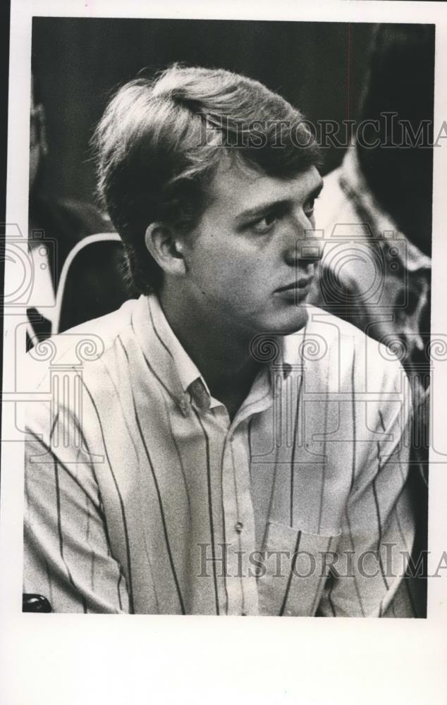 1989 Press Photo Scott Davis at Murder Trial - abna29299 - Historic Images