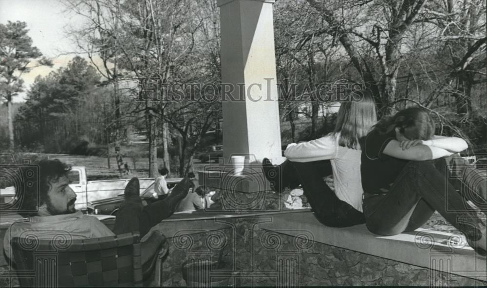 1981 Press Photo John Calhoun, Donna Guthrie and Connie Stinson, Crime - Historic Images