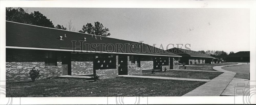 1986 Press Photo Talladega, Alabama Apartments, Scene of Murders - abna29847 - Historic Images