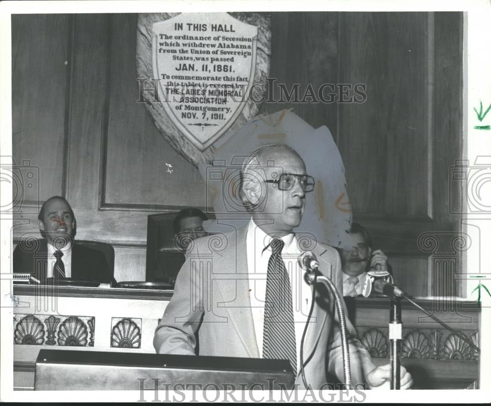1979 Press Photo Jack Edwards, United States Representative - abna29995 - Historic Images
