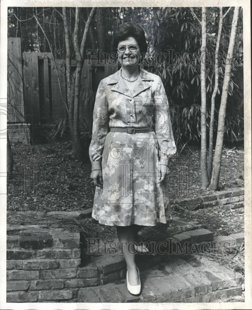 1976 Press Photo American Federation of Women&#39;s Club New Director in Alabama - Historic Images