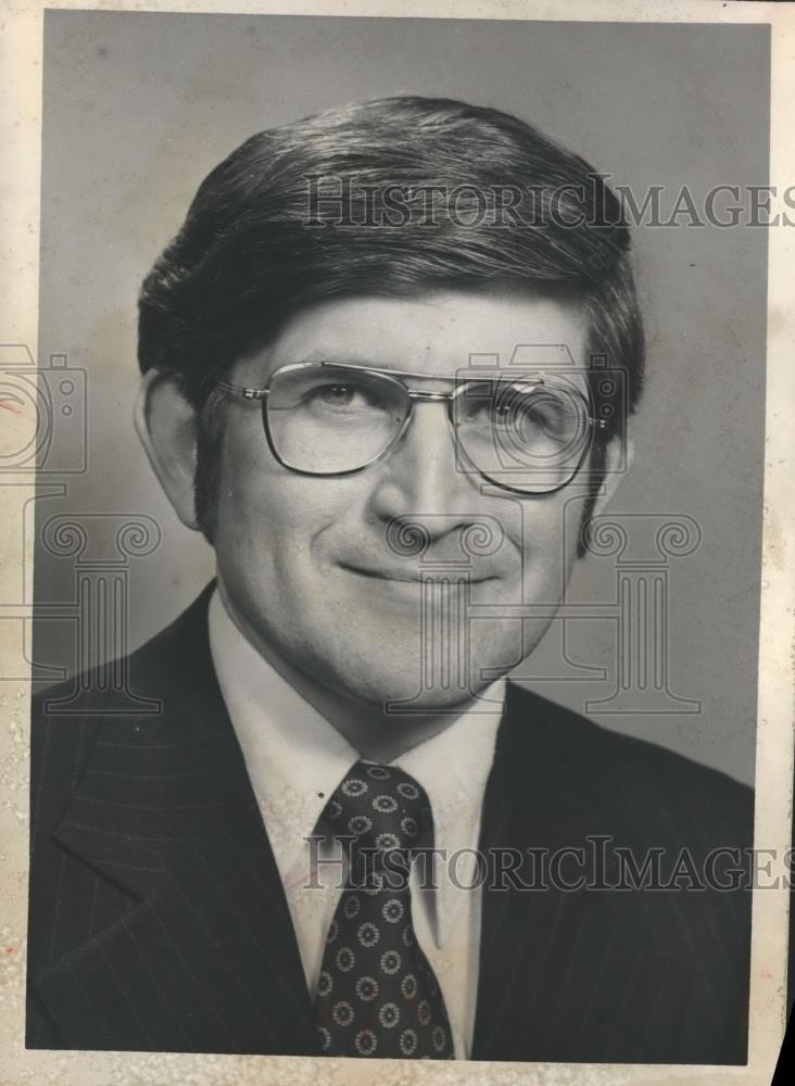 1978 Press Photo Representative Bob Hall, Candidate for Senate, District 5 - Historic Images