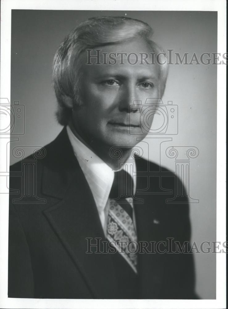 1976 Press Photo D. H. Haltiwanger, Homewood City Council Member - abna30346 - Historic Images