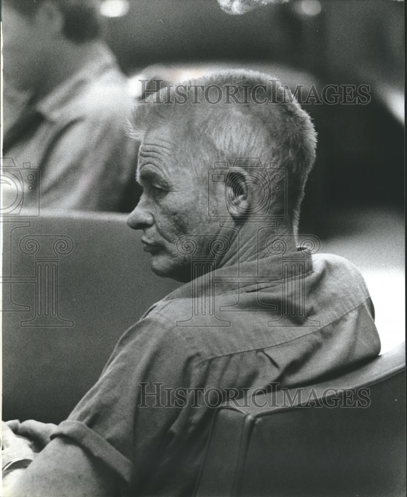 1979 Press Photo Wilburn Fendley in Court, Crime - abna30358 - Historic Images