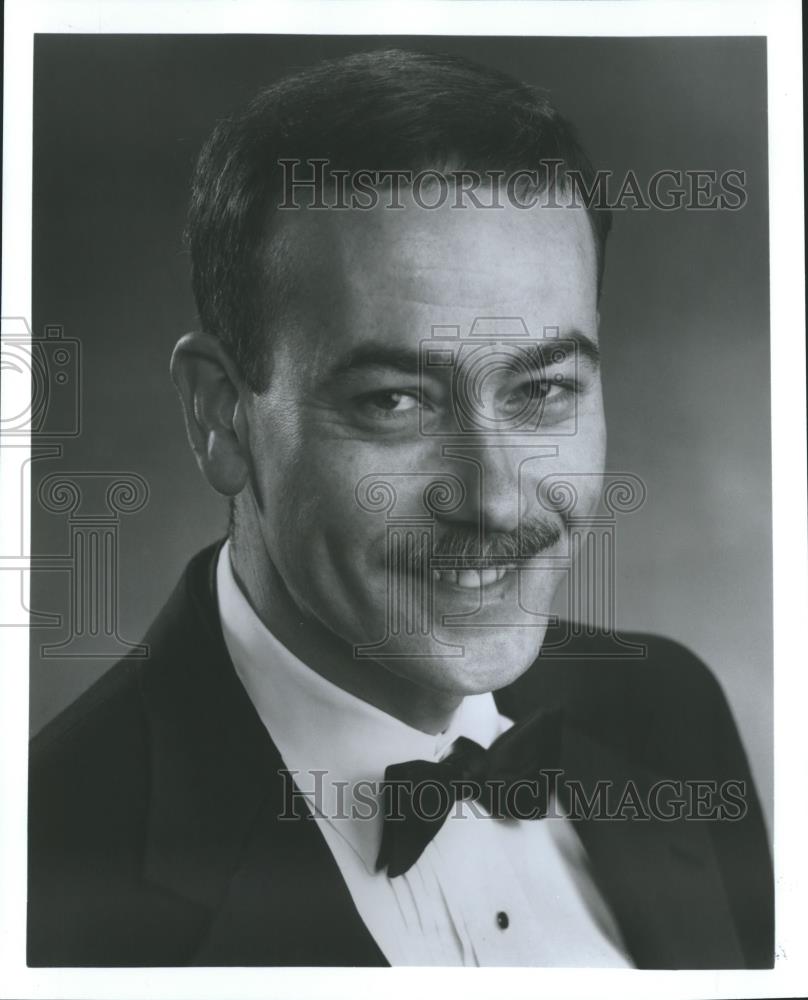 Press Photo Organist Michael Farris, Musician - abna30368 - Historic Images