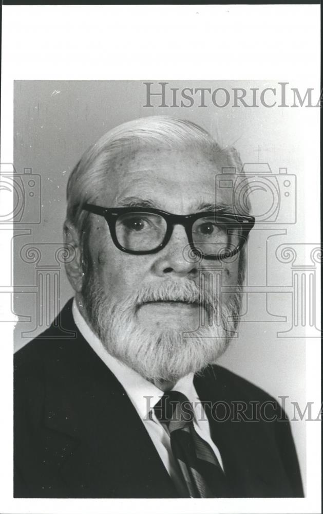 1980 Press Photo James P. Fex Senior, Candidate Mountain Brook Council - Historic Images