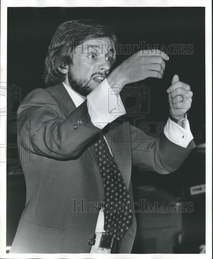 1977 Press Photo Thomas Gibbs, musician - abna30687 - Historic Images