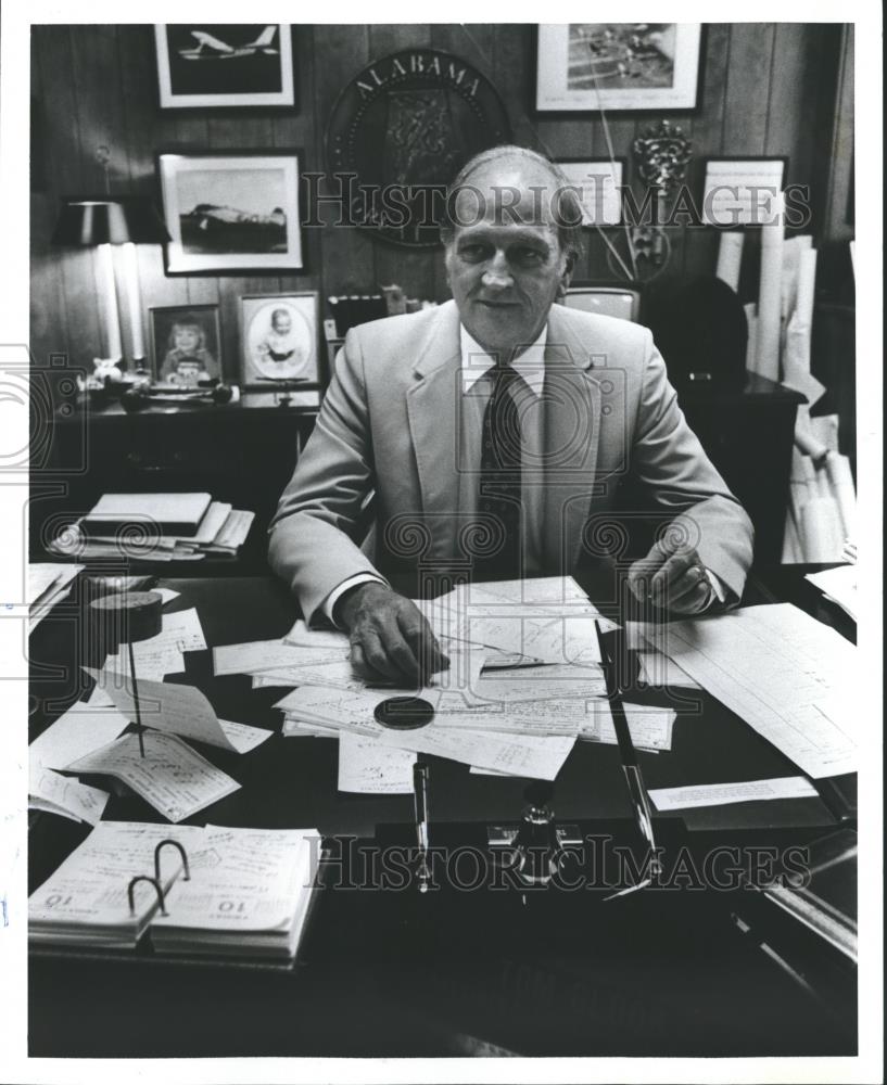 1981 Press Photo Tom Gloor, Jefferson County, Alabama Commissioner - abna30754 - Historic Images