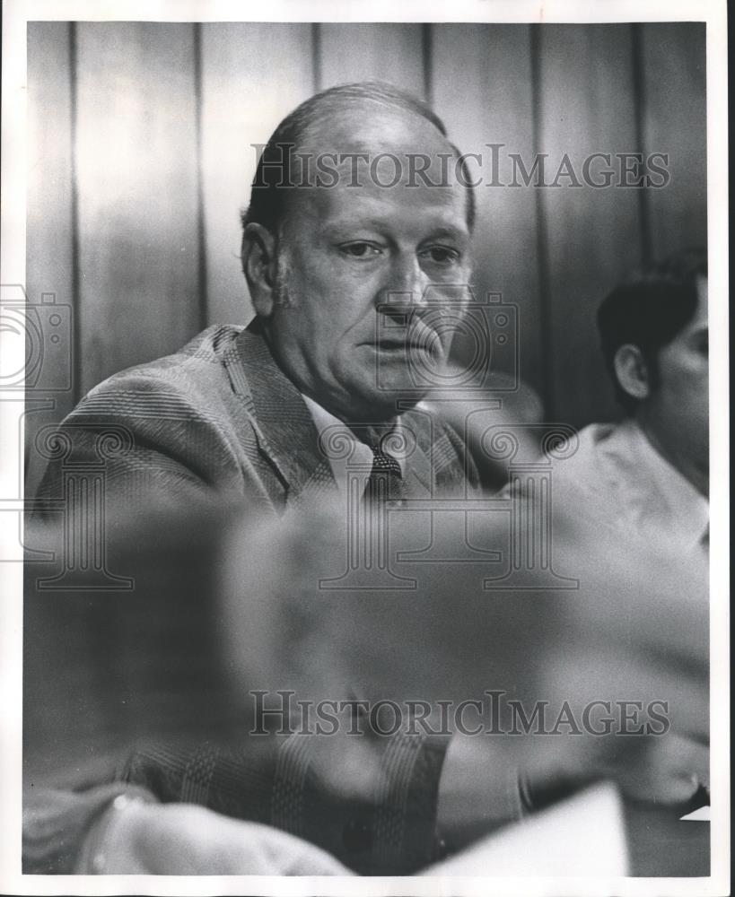 1976 Press Photo Jefferson County, Alabama Commissioner Tom Gloor - abna30758 - Historic Images