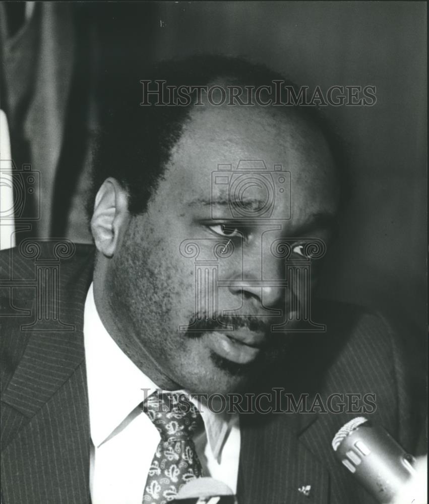 1982 Press Photo Birmingham City Councilman Jeff Germany - abna30890 - Historic Images