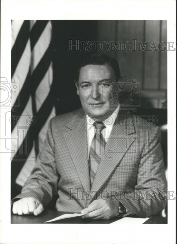 1979 Press Photo Taylor Hardin, Former Alabama Mental Health Director - Historic Images
