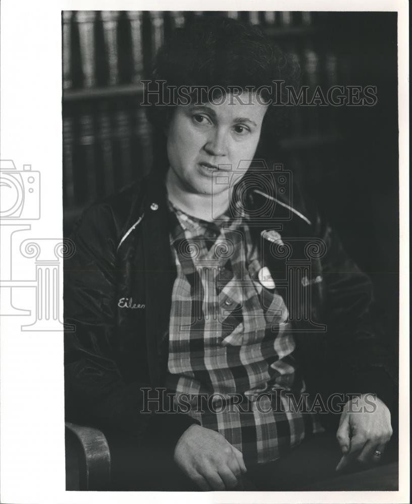 1983 Press Photo Eileen Hargis, Jury Foreman in Neelley trial, Alabama - Historic Images
