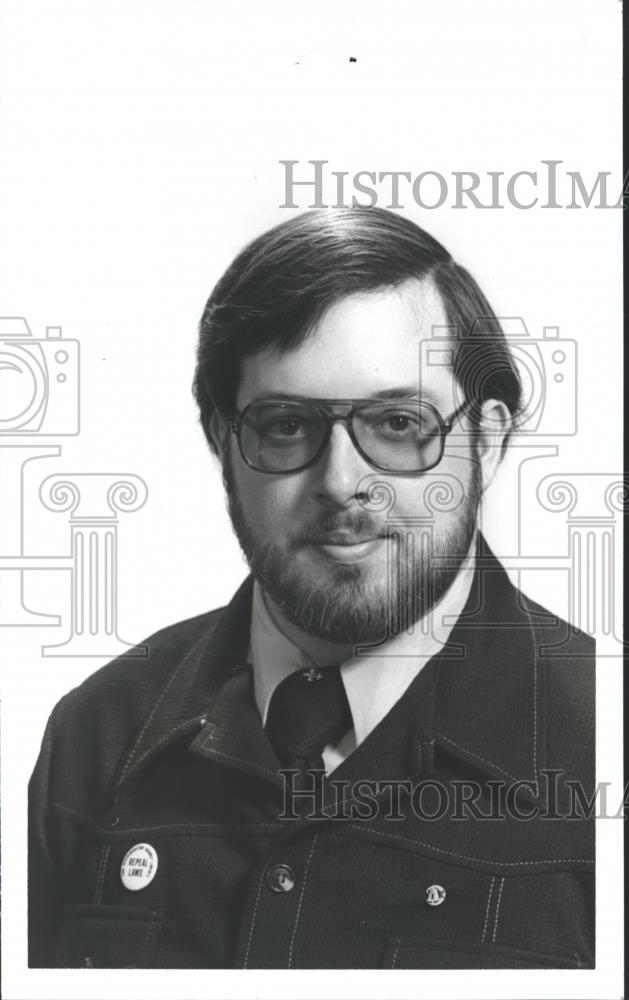 1981 Press Photo Timothy A. Gatewood, Candidate for House District 45 - Historic Images