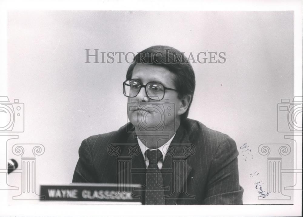 1989 Press Photo Wayne Glasscock, Homewood, Alabama City Council - abna31321 - Historic Images