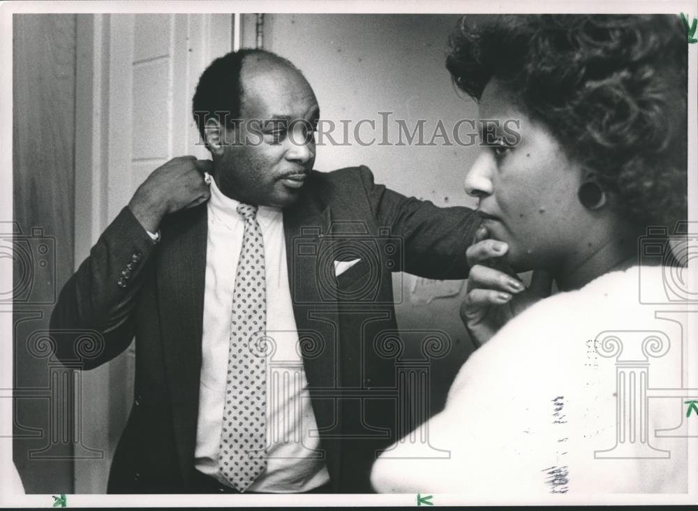 1989 Press Photo Birmingham, Alabama Politician Jeff Germany - abna31500 - Historic Images