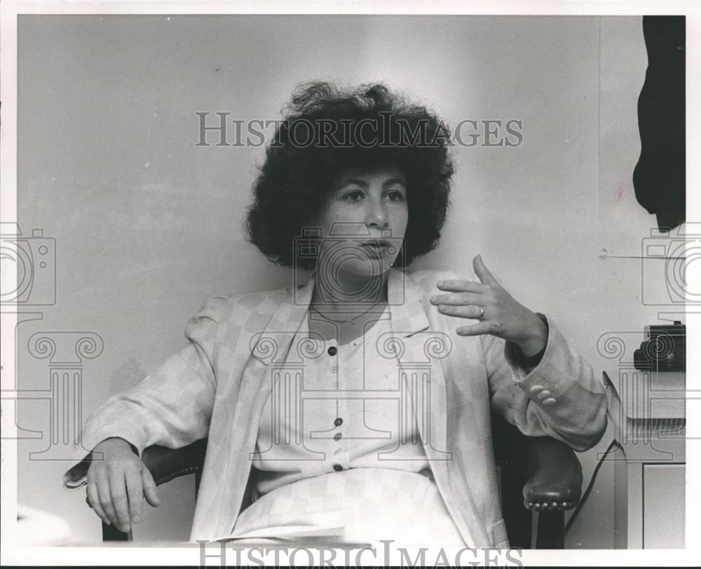 1989 Press Photo Jewish Activist, Marina Furman for Garrison - abna31550 - Historic Images