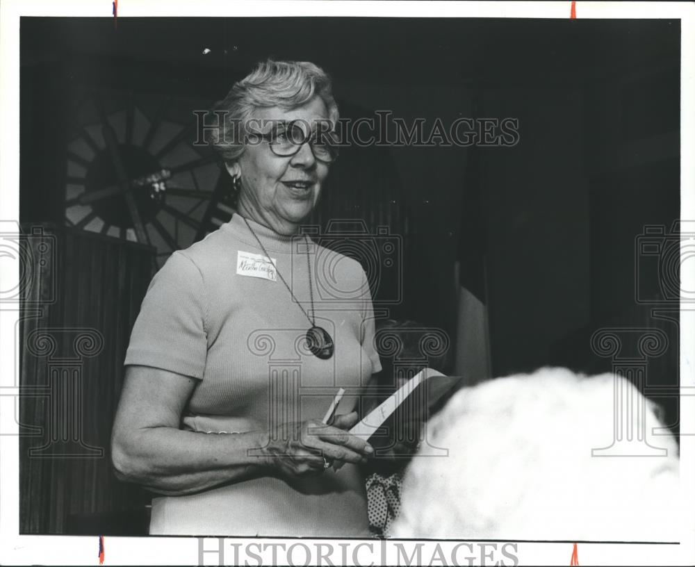 1980 Press Photo Eastern Area Shepherd Center - Martha Gaskins, Director - Historic Images