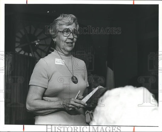 1980 Press Photo Eastern Area Shepherd Center - Martha Gaskins, Director - Historic Images