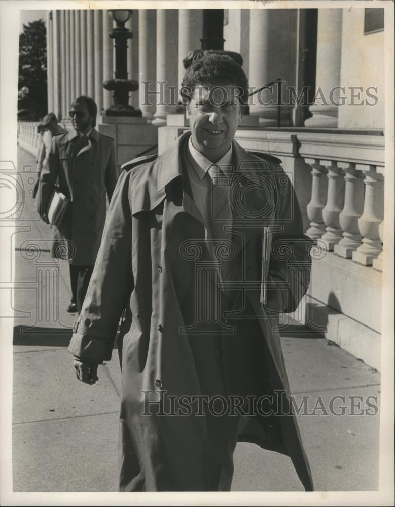 1986 Press Photo Nolan Hopkins, Birmingham Policeman, Alabama - abna31702 - Historic Images