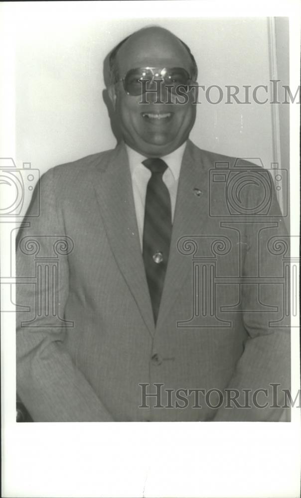 1989 Press Photo Harry S. Johnson, Bibb County Sheriff, Alabama - abna31981 - Historic Images