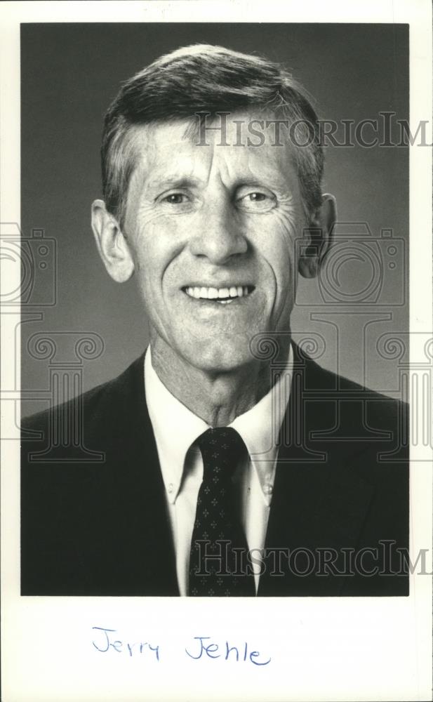 1986 Press Photo Gerald E. Jehle, Former Publisher of Progressive Farmer - Historic Images