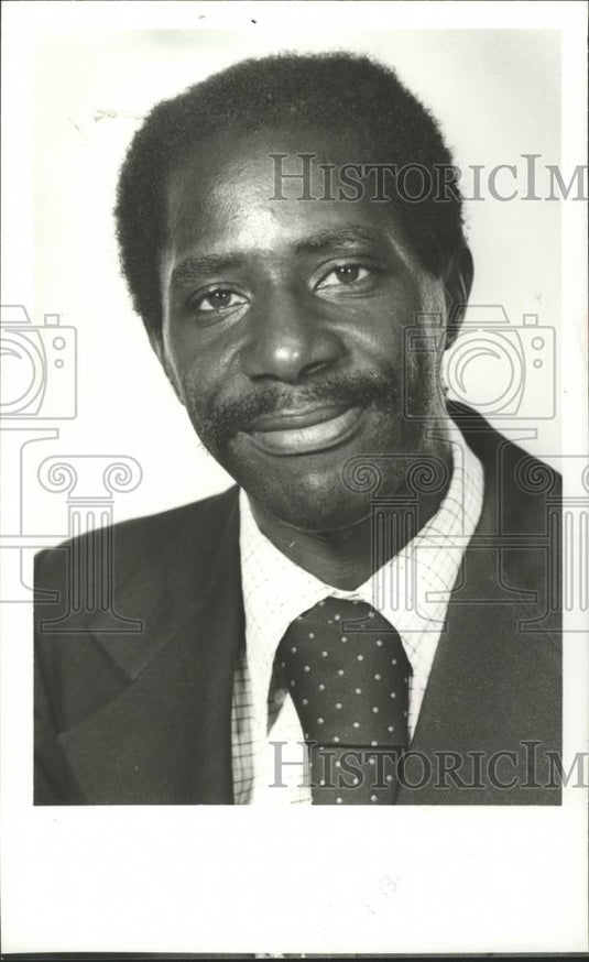1979 Press Photo Joe Louis Hubbard, City Council Candidate - abna32111 - Historic Images