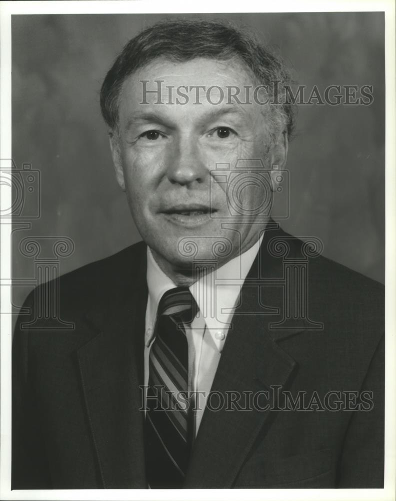 1986 Press Photo Bill Huber, Marshall Space Flight Center - abna32149 - Historic Images