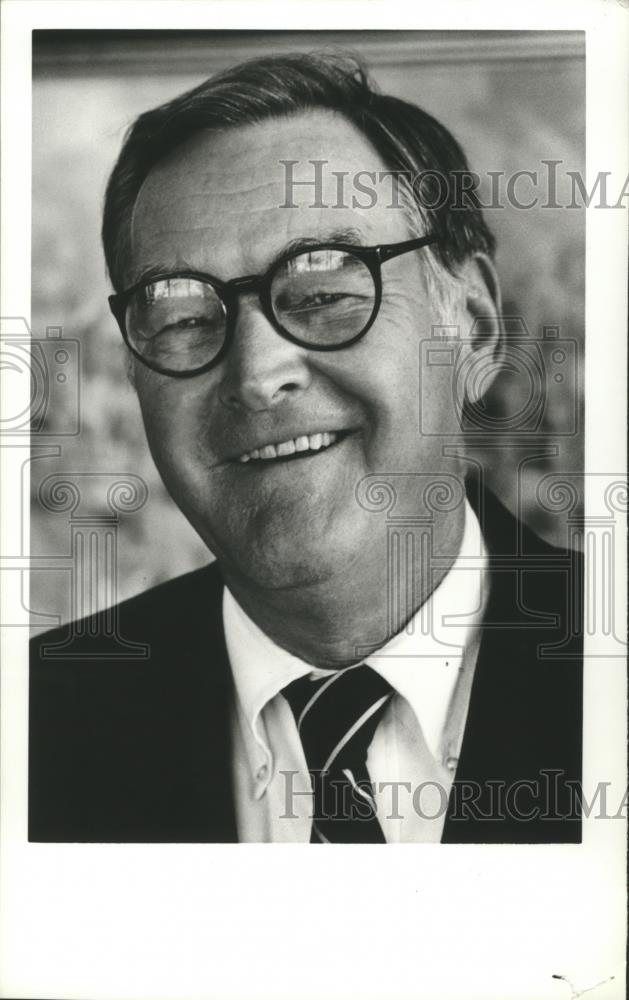 1981 Press Photo Willard Hurley, Banker - abna32176 - Historic Images