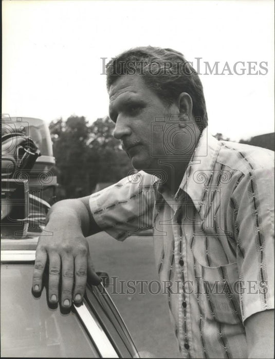 1979 Press Photo Captain W. E. Hurst, Talladega Police Department - abna32189 - Historic Images